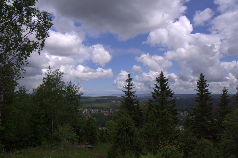 Blick vom Tarberg nach Norden