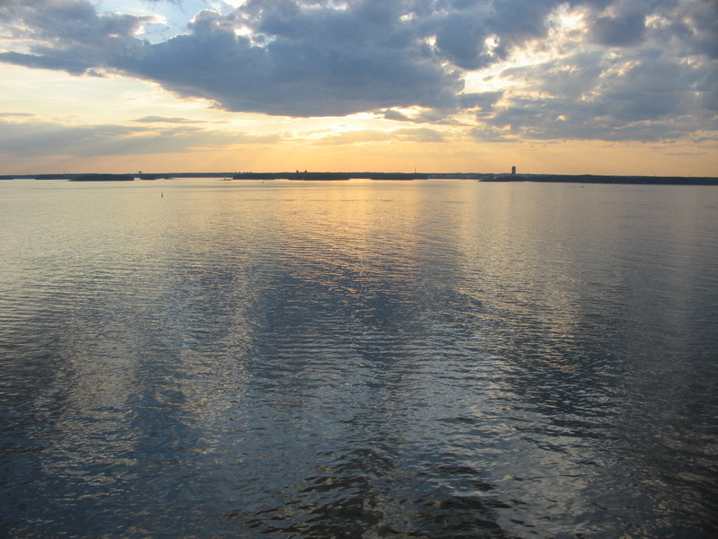 Abschied von Helsinki auf dem Wasser