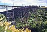 Eisenbahnbrücke Manganuioteao River - Neuseeland