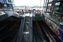 Rolltreppen im Hauptbahnhof Berlin