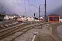 Depot der Chemin de fer Martigny–Châtelard in Vernayaz