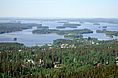 typsch finnische Landschaft bei Kuopio