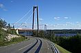 Brücke über den Angermanälven (nördlich Härnösand)