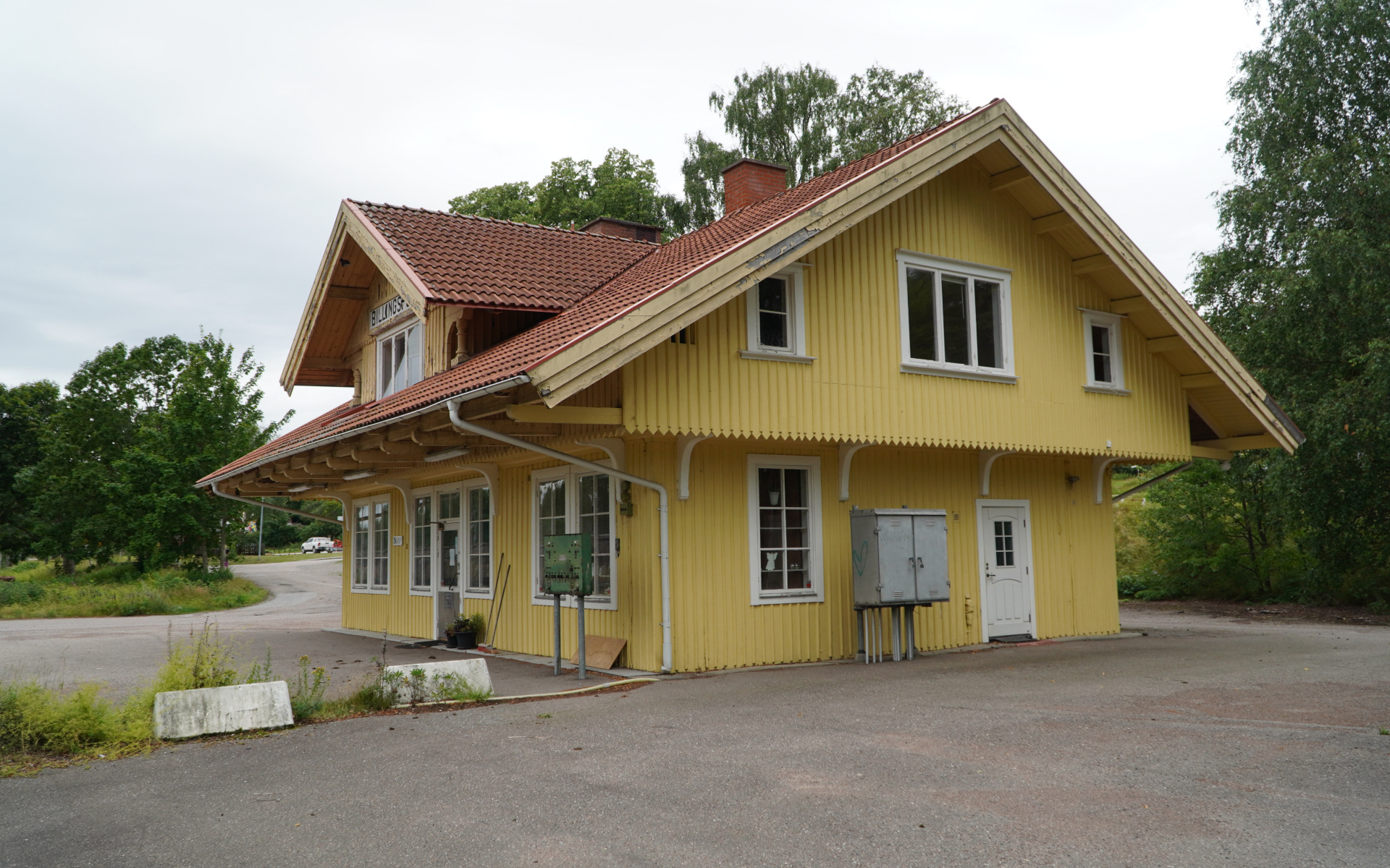 Empfangsgebäude Bahnhof Billingsfors