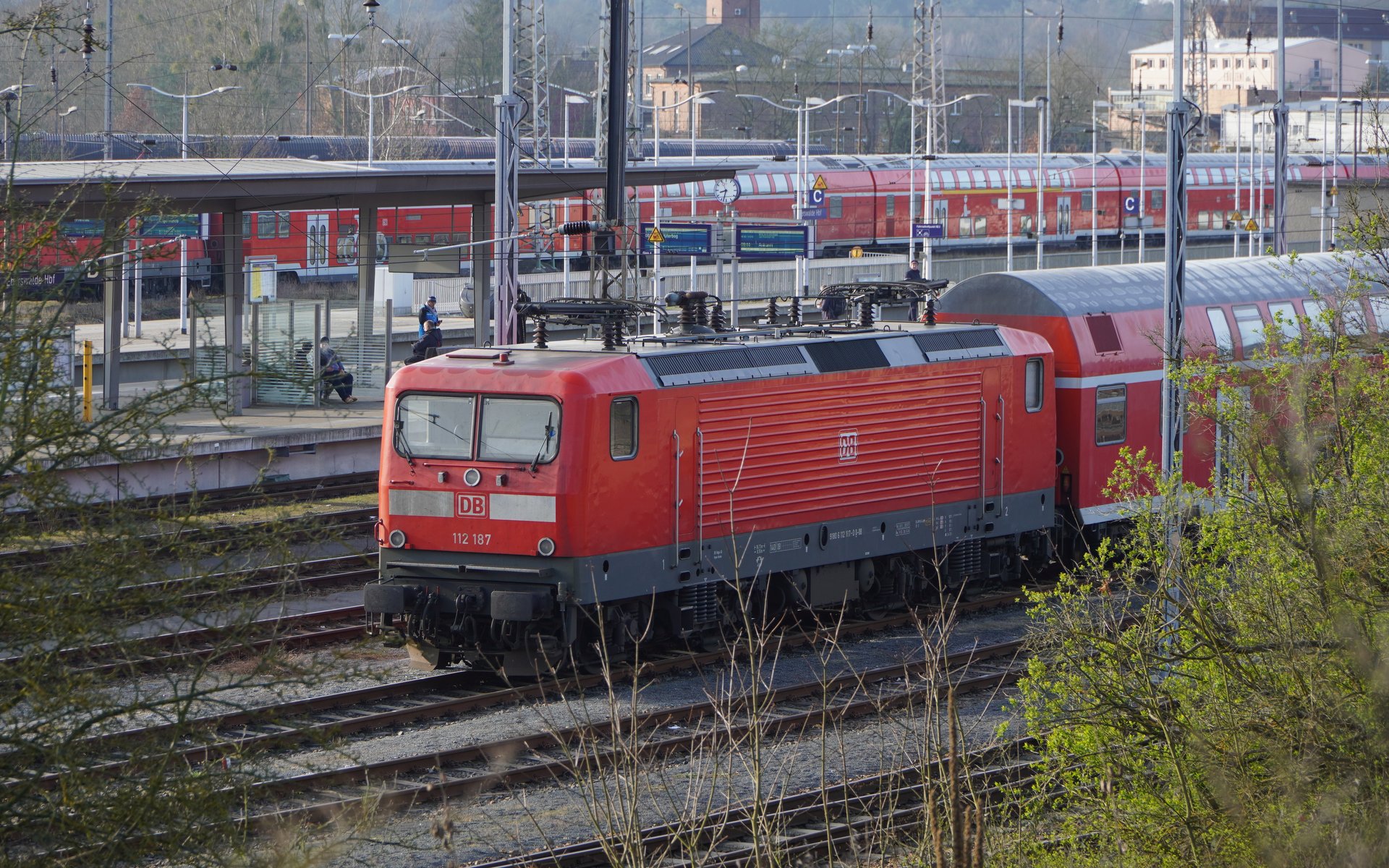 Streik in Eberswalde – abgestellte Regionalbahn