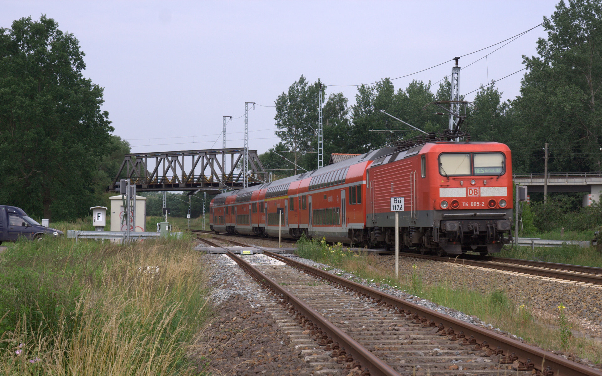 RE5 nach Rostock kommt nach Priemerburg
