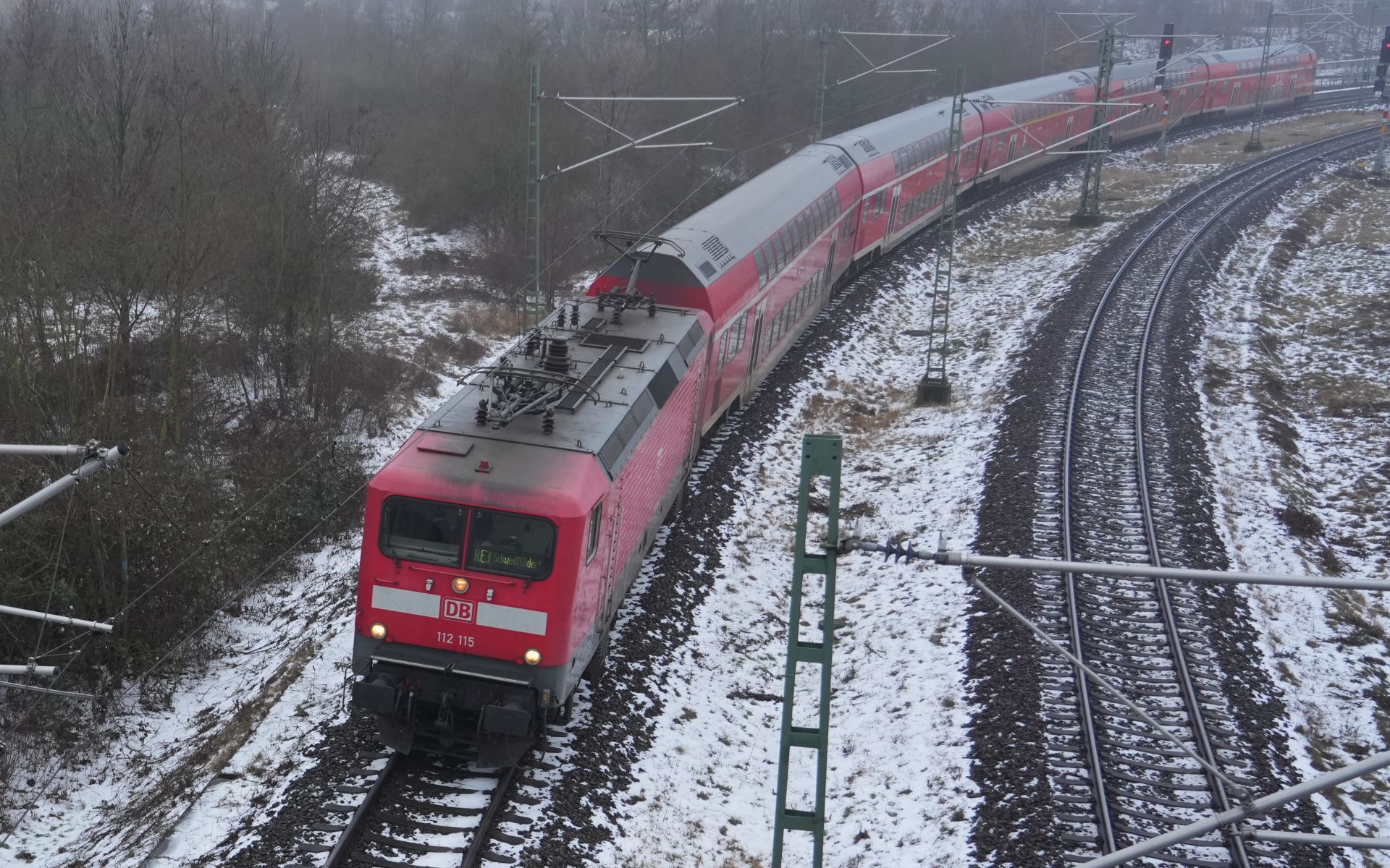 RE3 nach Schwedt mit 112 115