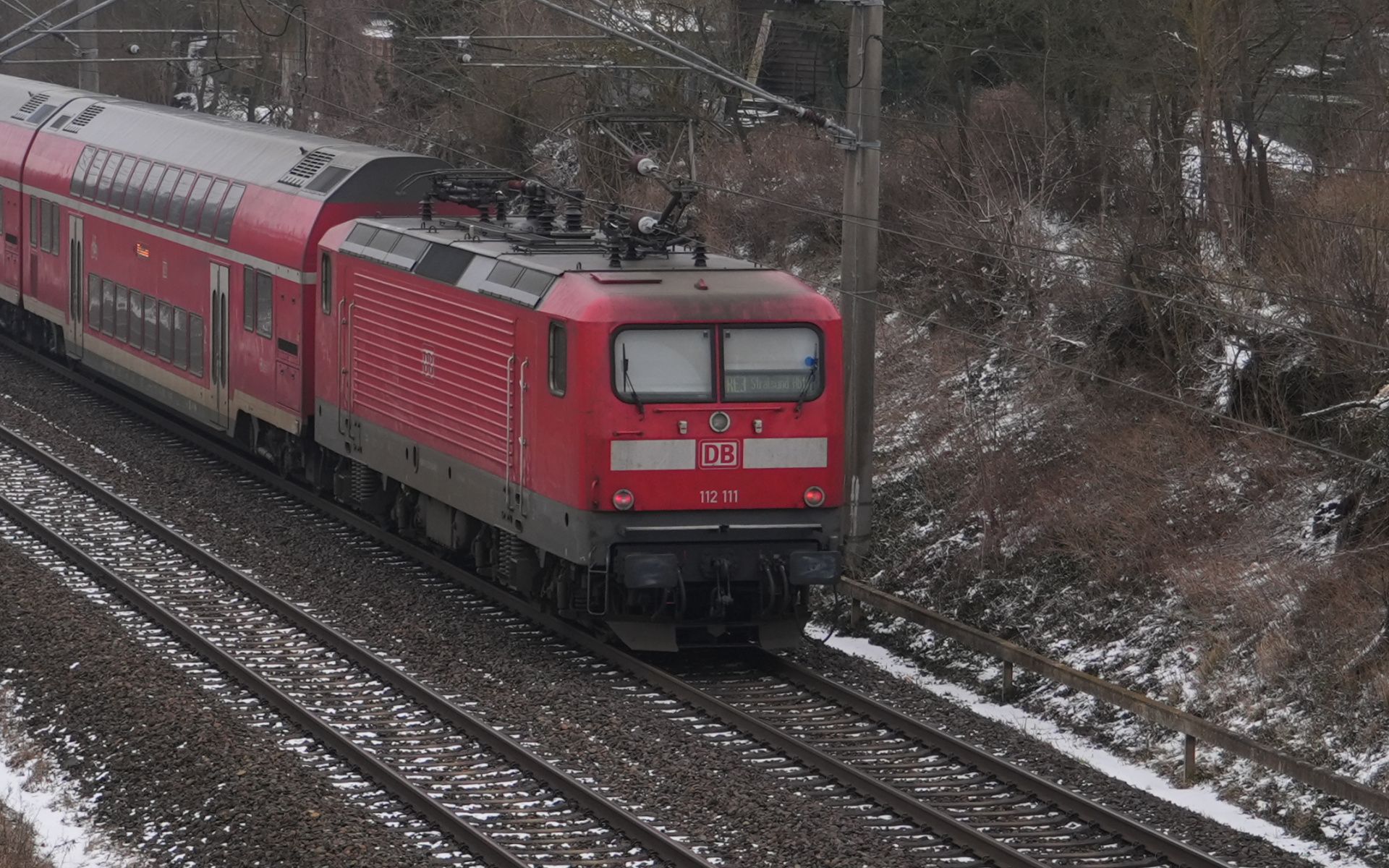 RE3 nach Stralsund in Chorin