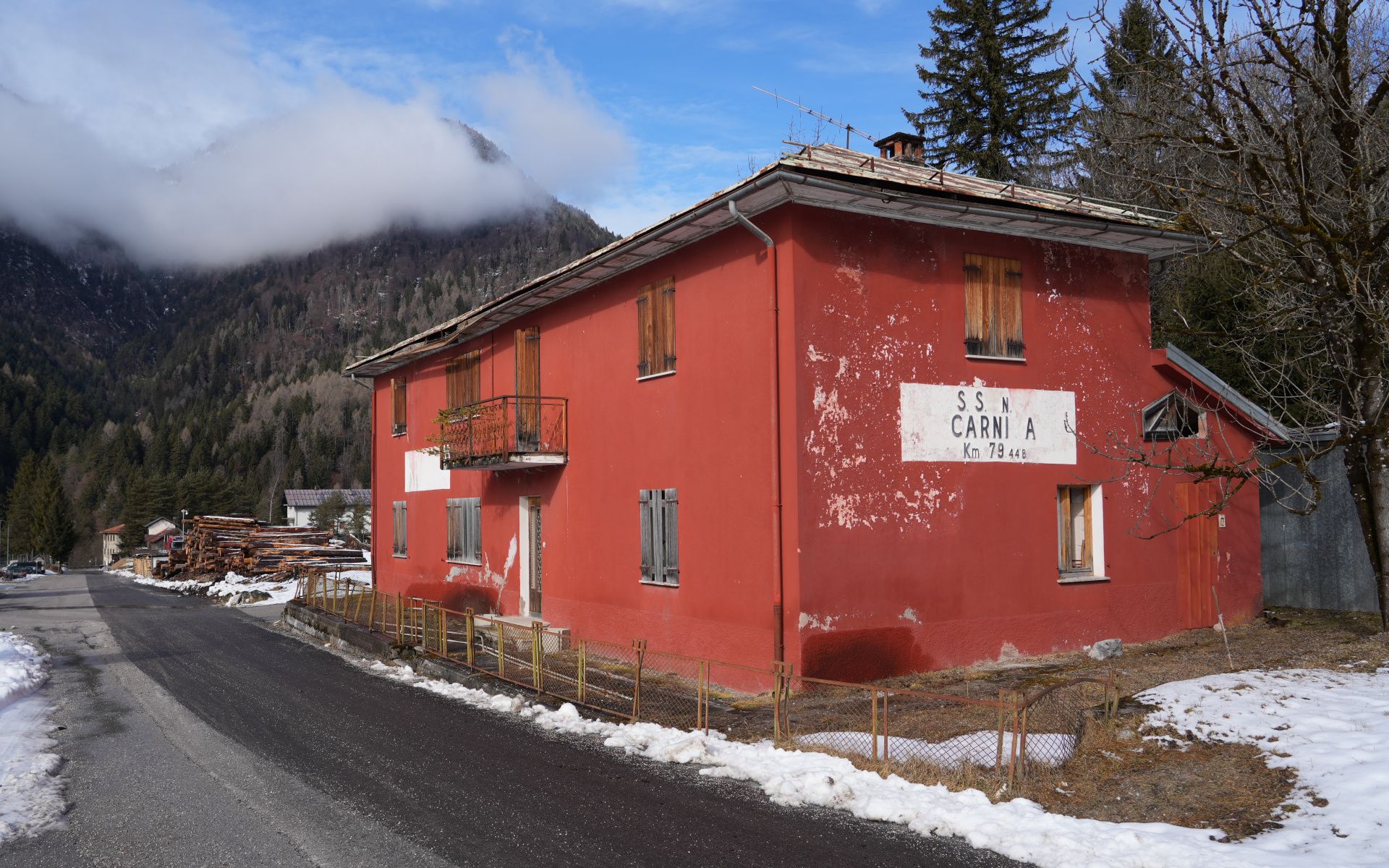 Casa Cantoniera in Cima Gogna