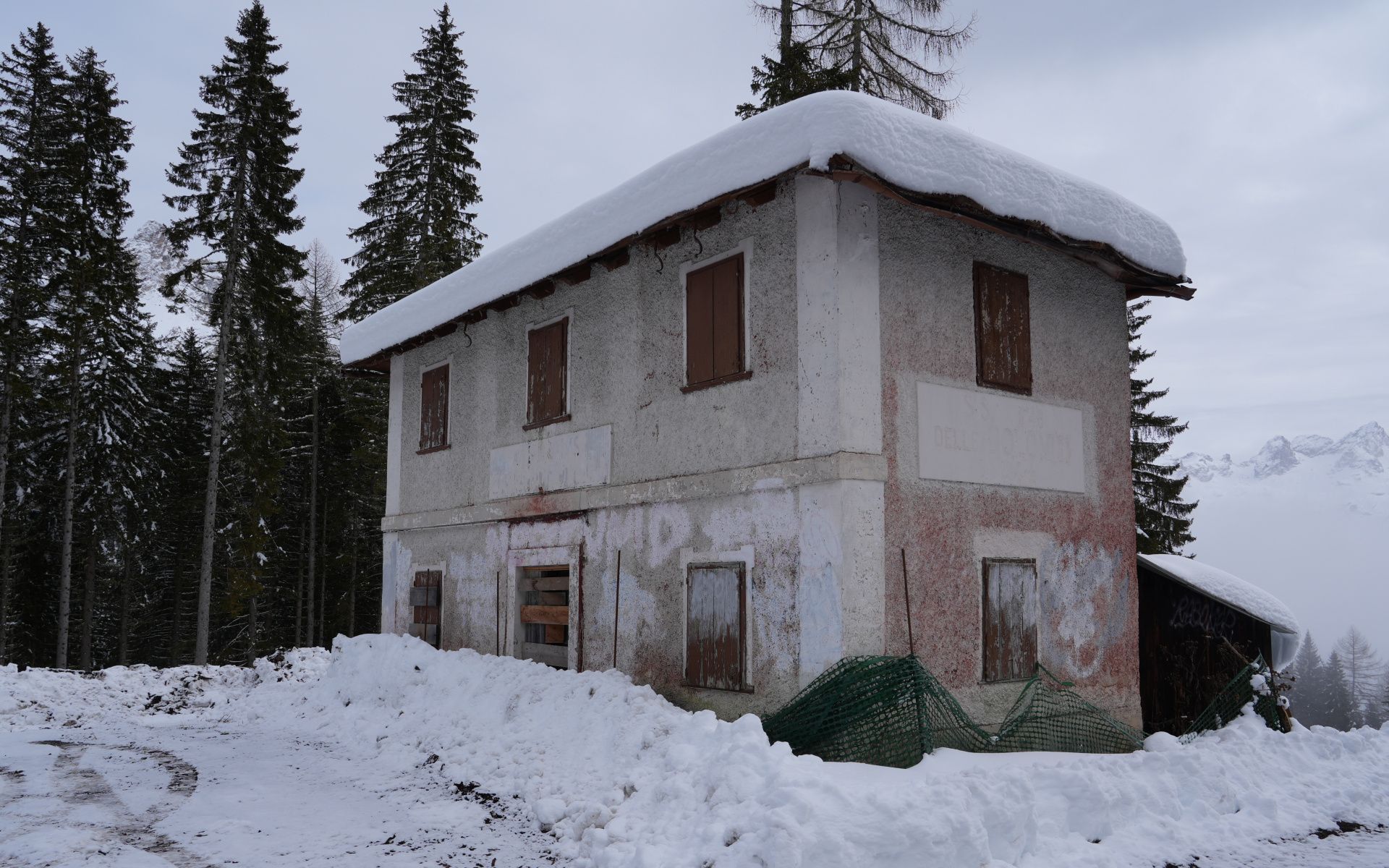Casa Cantoniera östlich von Cortina d’Ampezzo
