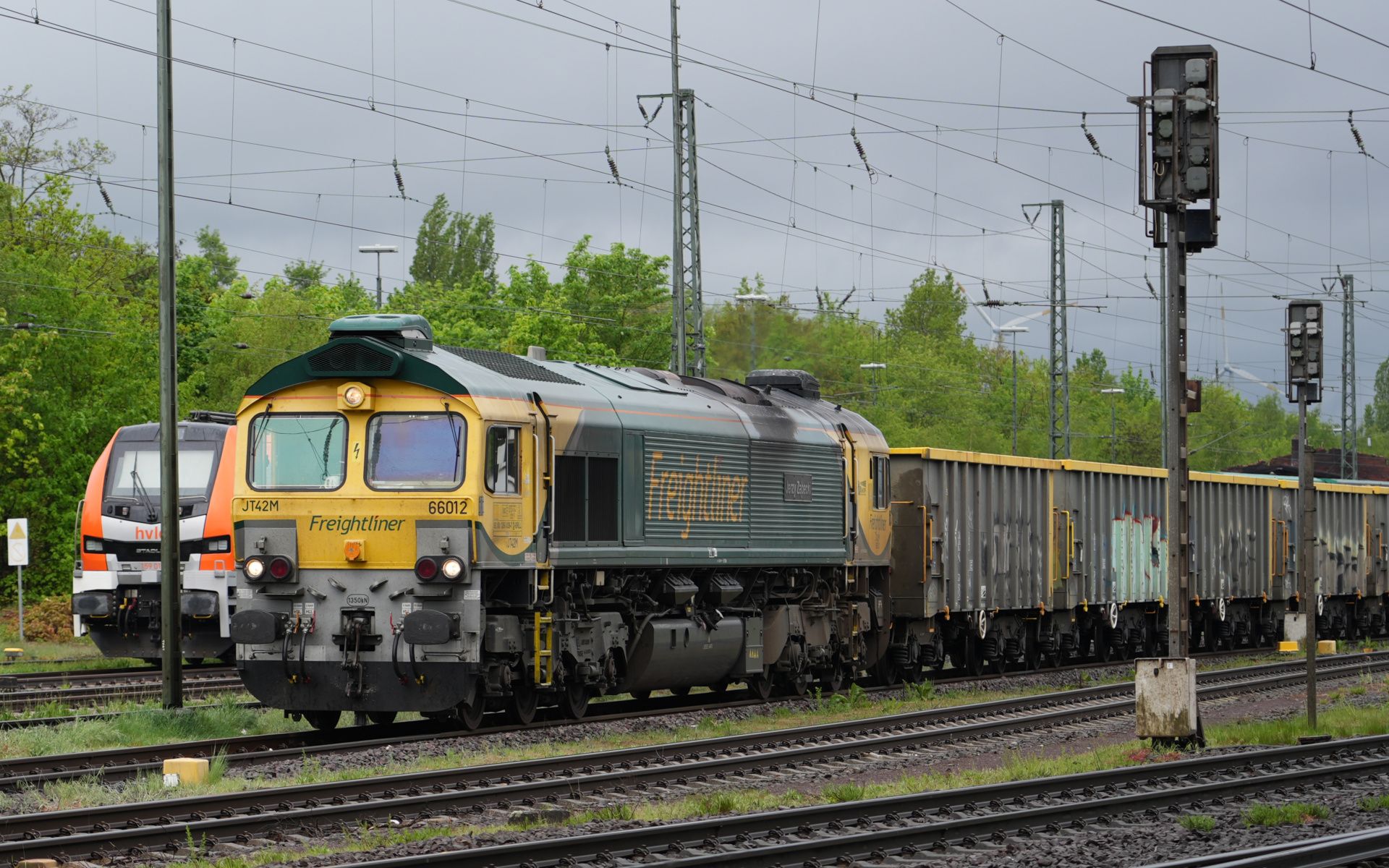 Freightliner 66012 in Helmstedt