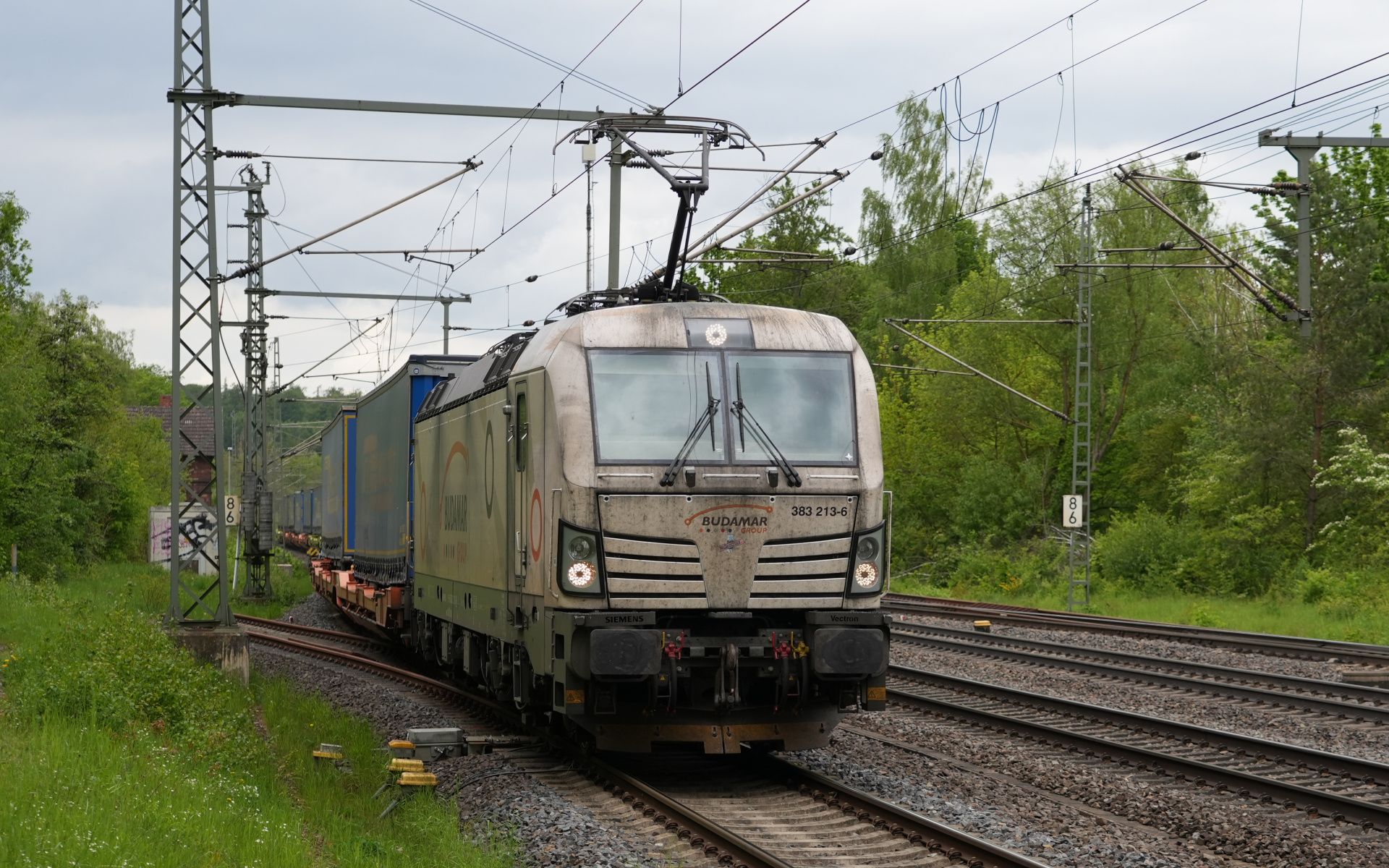 Budamar 383 213-6 kommt langsam nach Marienborn