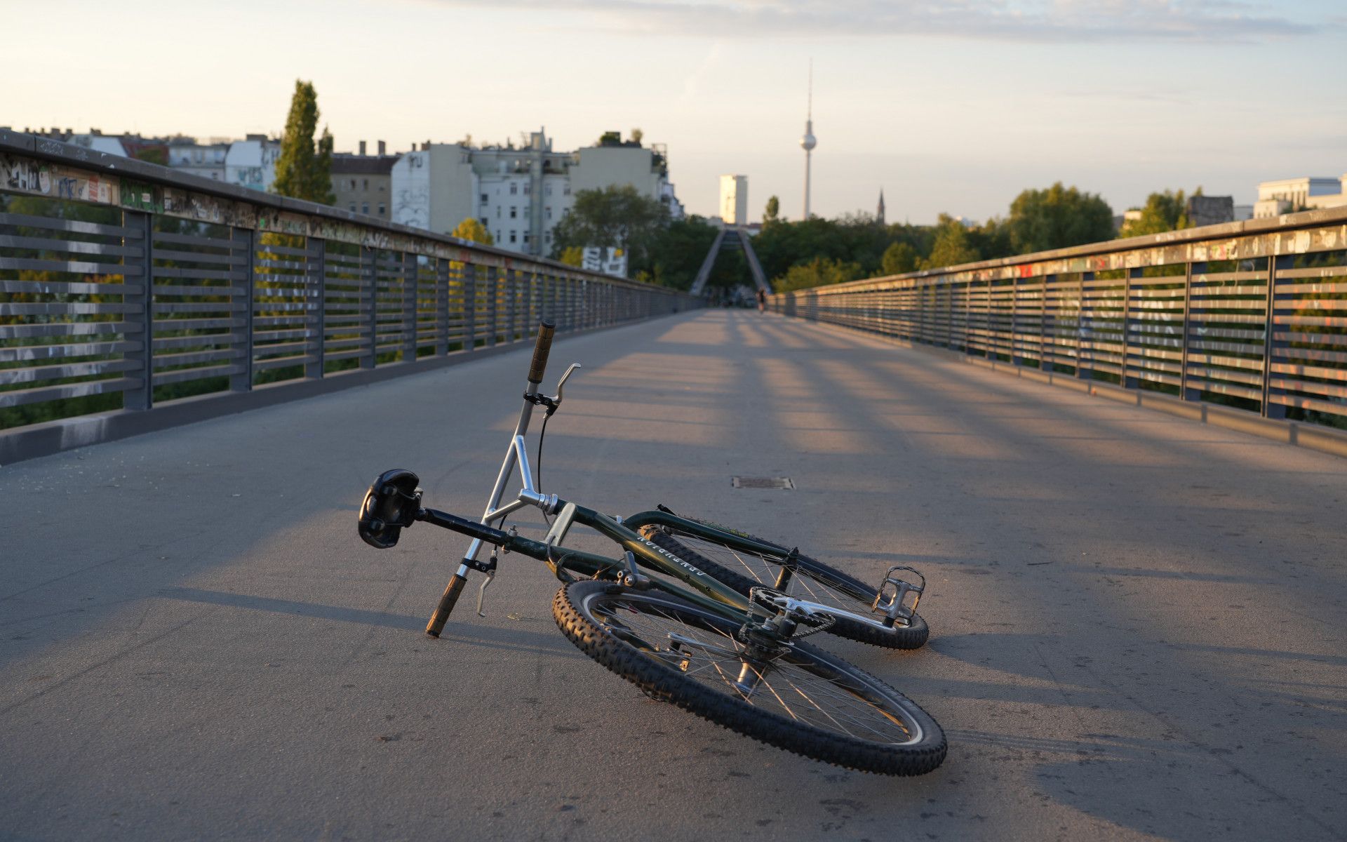 Stratos auf dem Schwedter Steg