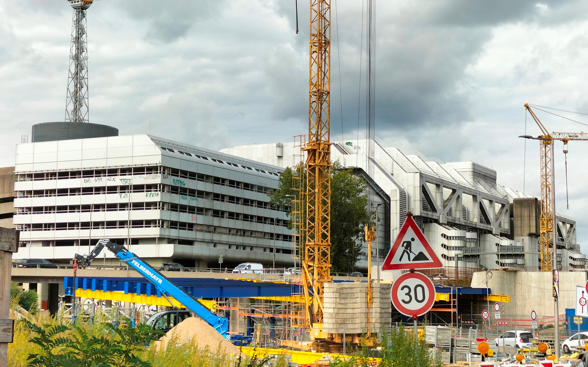 Mal wieder warten am ICC